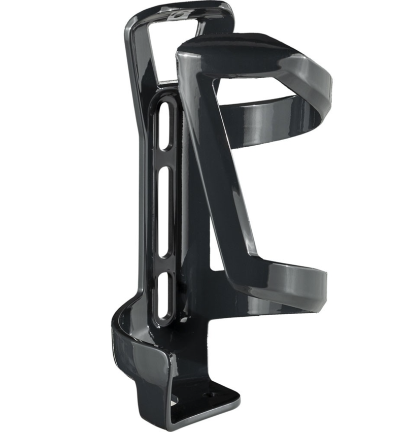 Bontrager Left Side-Load Bottle Cage Solid Charcoal-1